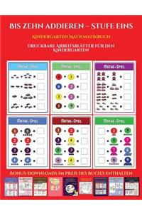 Kindergarten Mathematikbuch (Bis zehn addieren - Stufe eins)