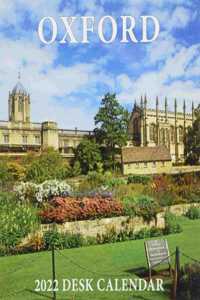 Oxford Colleges Mini Desktop Calendar - 2022