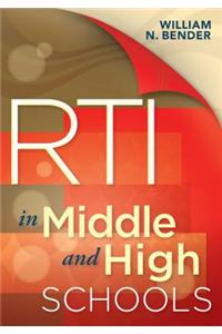 RTI in Middle and High Schools
