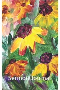 Sermon Journal - Yellow Coneflowers
