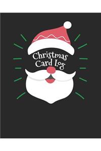 Christmas Card Log