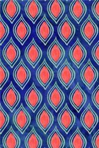 Bullet Journal Notebook Abstract Watercolor Pattern 1