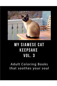 My Siamese Cat Keepsake Vol 3