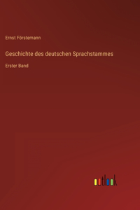 Geschichte des deutschen Sprachstammes