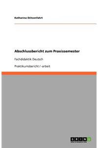 Abschlussbericht zum Praxissemester