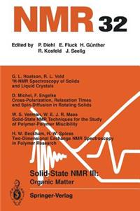 Solid-State NMR III Organic Matter