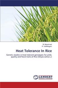Heat Tolerance in Rice