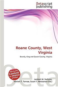 RoAne County, West Virginia