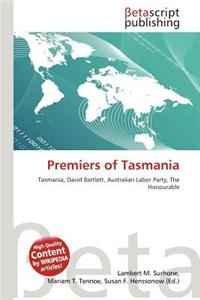 Premiers of Tasmania
