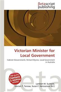 Victorian Minister for Local Government