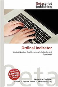 Ordinal Indicator