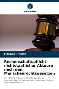 Rechenschaftspflicht nichtstaatlicher Akteure nach den Menschenrechtsgesetzen