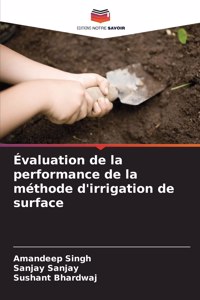 Évaluation de la performance de la méthode d'irrigation de surface