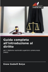Guida completa all'introduzione al diritto