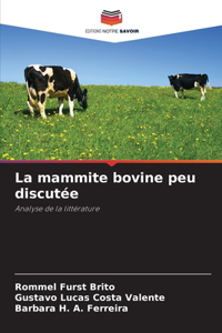 mammite bovine peu discutée