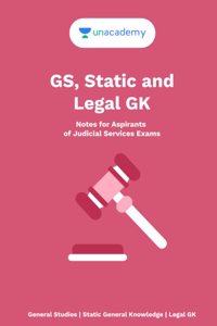 Mastering GS, Static and Legal GK: A Comprehensive Guide for Judiciary by Dr. Manish Arora