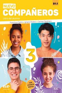 Nuevo Compañeros 3 - Libro del alumno + licencia digital. B1.1