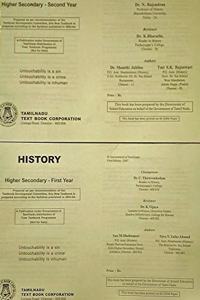Tamilnadu History Books - Class Xi And Xii ( 2 Books - Photocopy Only) (Paperback, V. ZAFAR AHMED & V. MUTHUMARI)