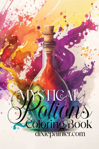 Mystical Potions Coloring Book