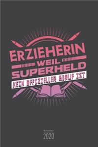 Wochenplaner 2020 - Erzieherin und Erzieher