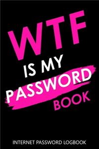 WTF Is My Password Book