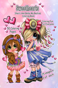 Sweethearts Sherri Ann Baldy My Besties Coloring Book