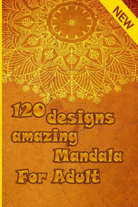 120 designs amazing mandala for adults