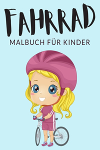 Fahrrad malbuch für kinder
