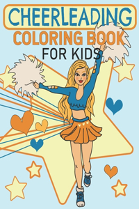 Cheerleading Coloring Book For Kids