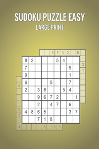 Sudoku Puzzle Easy Large Print