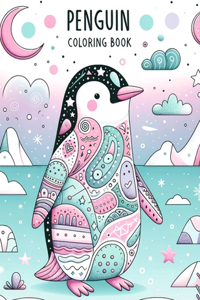 Penguin coloring book