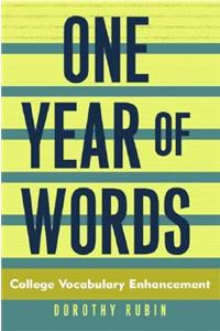 One Year of Words: College Vocabulary Enhancement