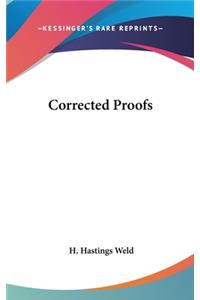 Corrected Proofs