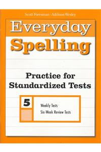 Spelling Practice for Standardized Test Gr.5