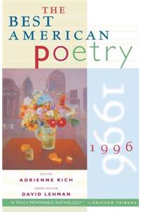 The Best American Poetry 1996