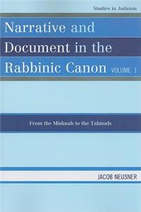 Narrative and Document in the Rabbinic Canon