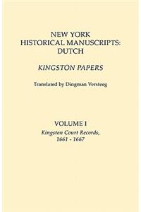 New York Historical Manuscripts