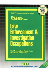 Law Enforcement and Investigation Occupations