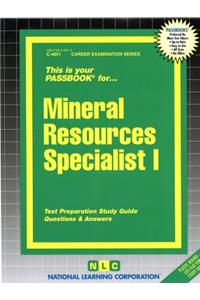 Mineral Resources Specialist I