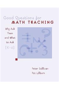 Good Questions for Math Teaching