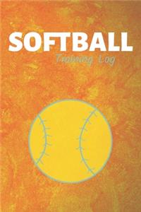 Softball Training Log