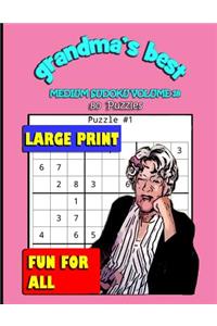 Grandma's Best Medium Sudoku