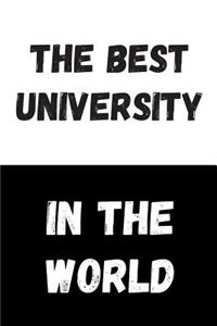 The Best University In The World