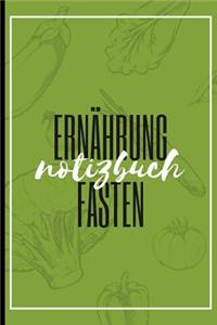 Ernährungs Notizbuch