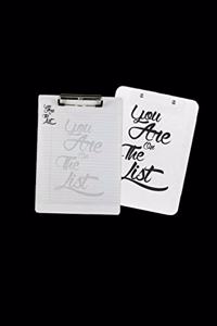 You Are On The List: Funny Wrestling Fan Gift - Sarcasm Irony Hit List Humor - Note Down Your Enemies - Notebook 6x9 Squared