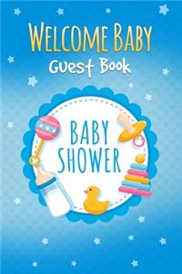 Welcome Baby Guest Book