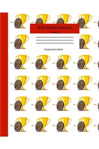 Wide Ruled Notebook Archery Composition Book