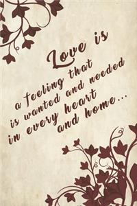 Love is...