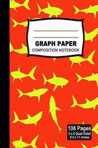 Graph Paper Composition Notebook