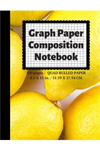 Graph Paper Composition Notebook